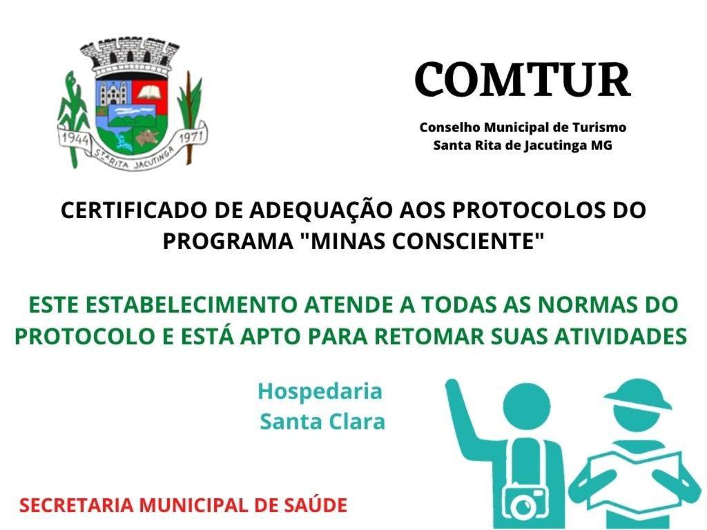 Pousada Hospedaria Santa Clara Santa Rita de Jacutinga Exterior photo